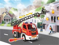 00823  автомобили и мотоциклы  Fire Truck - Ladder Unit. Junior Kit 4009803008233