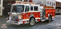 02506  автомобили и мотоциклы  American LaFrance Eagle Fire pumper  (1:25) 9580208025063