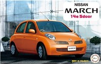 04658  автомобили и мотоциклы  Nissan March 14e 5door  (1:24) 4968728046587