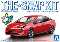 05417  автомобили и мотоциклы  Toyota Prius (Red) - SNAP KIT  (1:32) 4905083054178