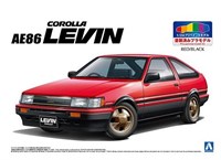 05496  автомобили и мотоциклы  Toyota AE86 Levin '83 (Red/Black)  (1:24) 2000000166407