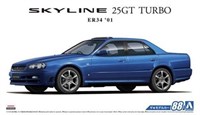 05533  автомобили и мотоциклы  Nissan ER34 Skyline 25GT Turbo '01  (1:24) 2000000161242