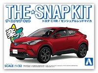 05637  автомобили и мотоциклы  Toyota C-HR (Sensual Red Mica) - SNAP KIT  (1:32) 4905083056370