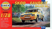 0972  автомобили и мотоциклы  Skod@ Favorit Rallye 96 Kliklak  (1:28) 8594877009720