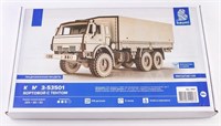 11027  автомобили и мотоциклы К@МАЗ-53501 бортовой с тентом  (1:35) 2000002171454