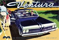 1211  автомобили и мотоциклы  1961 Pontiac Ventura SD  (1:25) 854006005077