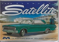 1215  автомобили и мотоциклы  1965 Plymouth Satellite  (1:25) 854006005213