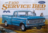 1239  автомобили и мотоциклы  1967 Ford F-100 Service Bed  (1:25) 707600112392