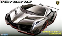 12592  автомобили и мотоциклы  Lamborghini Veneno with Engine  (1:24) 4968728125923