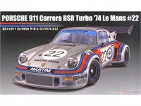 12648  автомобили и мотоциклы  Porsche 911 Carrera RSR Turbo Le Mans 1974 #22  (1:24) 4968728126487