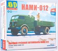 1373AVD  автомобили и мотоциклы  Паровой грузовой автомобиль НАМИ-012  (1:43) 4610045013734