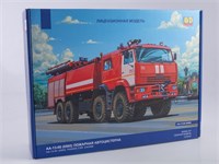 1475AVD  автомобили и мотоциклы  КМЗ AA-13-60 (6560) Пожарная автоцистерна, ранняя кабина  (1:43) 2000002130789