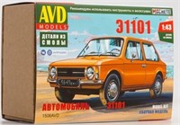 1506AVD  автомобили и мотоциклы  В@З-Э1101  (1:43) 4610045015066