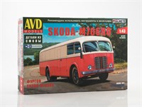 1518AVD  автомобили и мотоциклы  SKODA-M706RO фургон  (1:43) 4610045015189