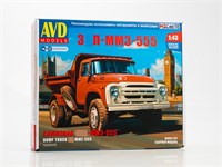 1522AVD  автомобили и мотоциклы  З&amp;Л-ММЗ-555 самосвал  (1:43) 4610045015226