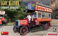 38021  автомобили и мотоциклы  LGOC B-TYPE LONDON OMNIBUS  (1:35) 4820183312761