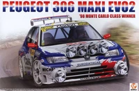 BX24026  автомобили и мотоциклы  Peugeot 306 Maxi EVO2  (1:24) 4545782078336