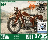 DMS-35165  автомобили и мотоциклы  Jawa-500 OHV 1931  (1:35) 2000002158042