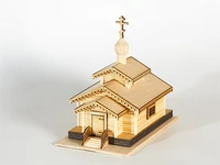 СМ0002  архитектура  "Часовня"  (1:72) 2000002123361