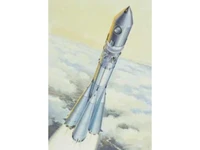 14451  космос  Ракетоноситель Восток (1:144) 4620748780123