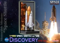 56373  космос  Space Shuttle "Discovery" w/SRB (STS-124)  (1:400) 89195563736