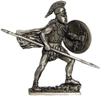 005 A  миниатюра  Греческий гоплит с пикой, 490г до н.э. 2000000092843