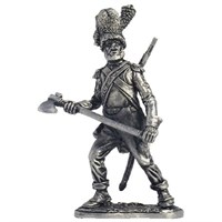 047 N  миниатюра  Сапер линейной пехоты, Франция 1804-14 2000000094878