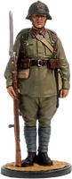 WW2-22color  миниатюра  Красноармеец пехоты РККА, 1939-41 гг. СССР (окрашен) 2000002209980