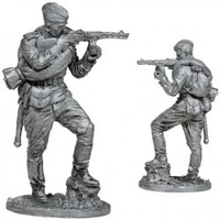 WW2-48  миниатюра  Автоматчик пехоты Красной Армии, 1943-45 гг. СССР 2000000155104