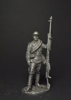 WW2-63  миниатюра  Гв.ефрейтор-наводчик противотанкового ружья ПТРС, 1943г. СССР 2000000217611