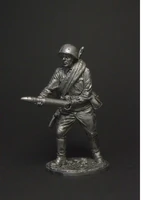 WW2-68  миниатюра  Красноармеец-артиллерист со снарядом к 76-мм дивизионной пушке, 41-43 гг. СССР 2000000217666