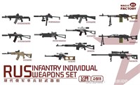 2011  наборы для диорам  RUS Infantry individual weapons set  (1:35) 6974715830303