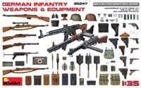 35247  наборы для диорам  GERMAN INFANTRY WEAPONS &amp; EQUIPMENT  (1:35) 4820183310934