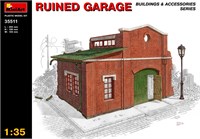 35511  наборы для диорам  RUINED GARAGE  (1:35) 4820041100851