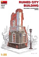 35519  наборы для диорам  RUINED CITY BUILDING   (1:35) 4820041101148
