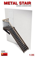 35525  наборы для диорам  Metal Stair  (1:35) 2000002098294
