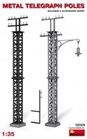 35529  наборы для диорам  METAL TELEGRAPH POLES  (1:35) 2000002073680