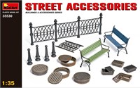 35530  наборы для диорам  STREET ACCESSORIES  (1:35) 4820041101711