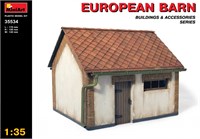 35534  наборы для диорам  EUROPEAN BARN  (1:35) 4820041101391
