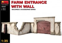 35535  наборы для диорам  FARM ENTRANCE WITH WALL  (1:35) 4820041101483