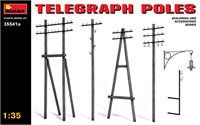 35541A  наборы для диорам  TELEGRAPH POLES  (1:35) 4820041101650