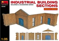 35546  наборы для диорам  INDUSTRIAL BUILDING SECTIONS  (1:35) 4820041101964