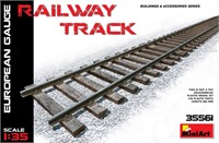 35561  наборы для диорам  RAILWAY TRACK EUROPEAN GAUGE  (1:35) 4820183310453