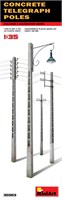 35563  наборы для диорам  CONCRETE TELEGRAPH POLES  (1:35) 2000002059608