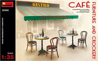 35569  наборы для диорам  CAFE FURNITURE &amp; CROCKERY  (1:35) 4820183310644