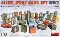 35587  наборы для диорам  Allies Jerry Cans Set  (1:35) 4820183312211