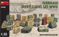 35588  наборы для диорам  GERMAN JERRY CANS SET WW2  (1:35) 4820183312037