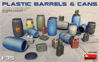 35590  наборы для диорам  Plastic Barrels &amp; Cans  (1:35) 4820183312310