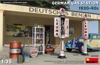 35598  наборы для диорам  German Gas Station 1930-40s (1:35) 2000002065524