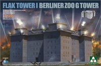 6004  наборы для диорам  Flak Tower I Berliner Zoo G Tower  (1:350) 4897051422006